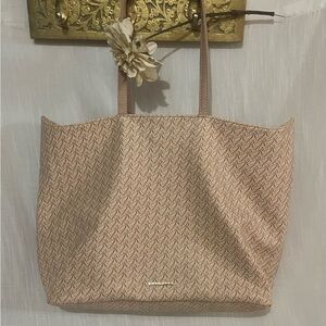 Rampage Pink Monogram Tote